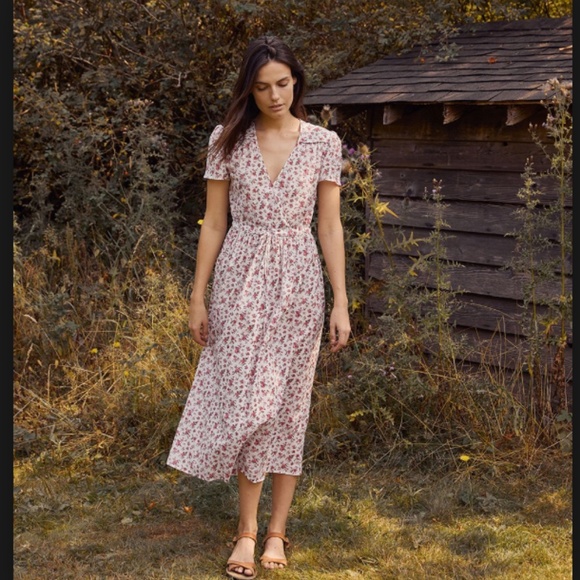 Christy Dawn - Dawn Dress Rhubarb Spray - Picture 3 of 8